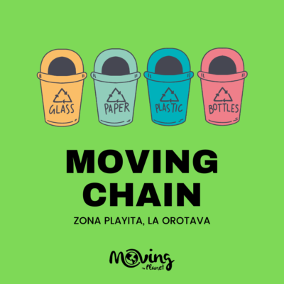 Nueva jornada de Moving Chain, ¡la recogida de residuos solidaria que intenta dejar nuestros paisajes mejor que como los encontramos!