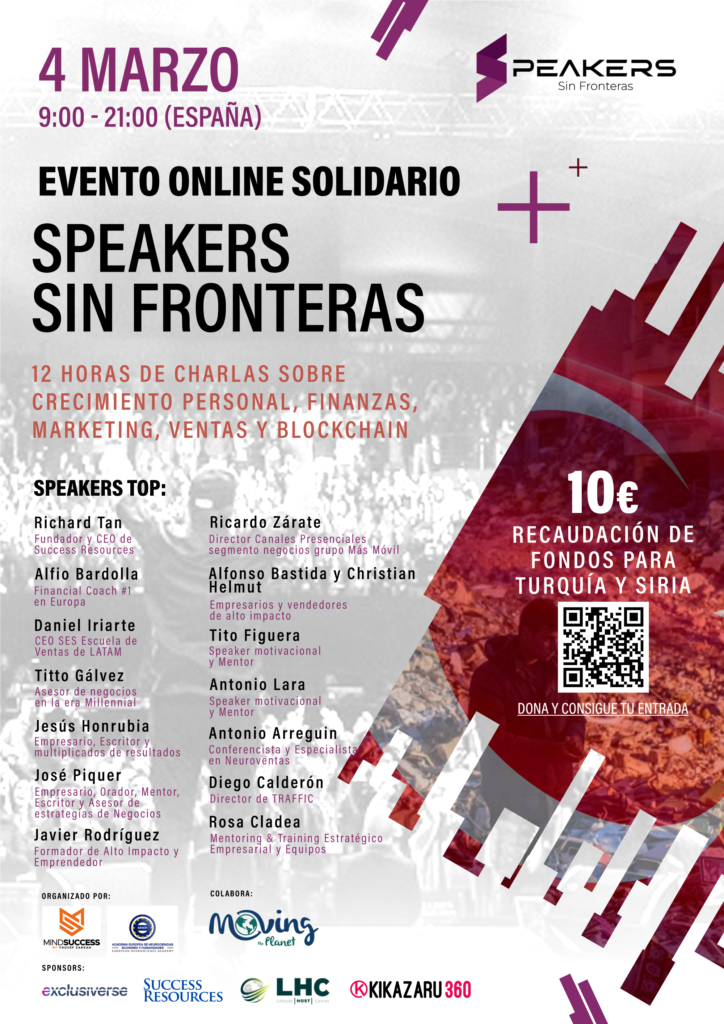 “We Are Turquía”, un evento solidario para ayudar a las víctimas del terremoto.