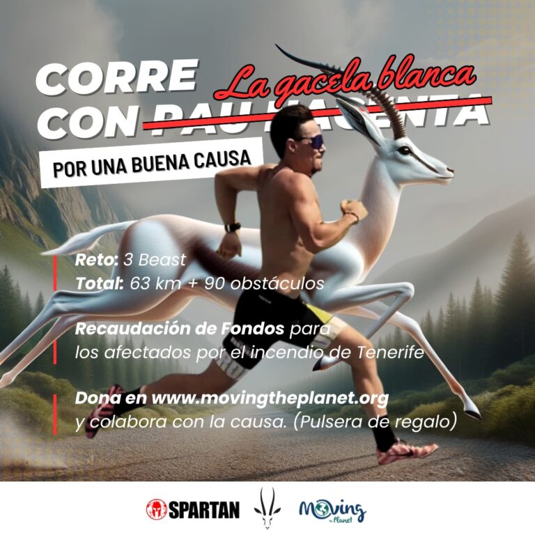 Pau Nacenta, un valiente corredor aficionado a la Spartan Race, está dispuesto a desafiar sus límites por un motivo solidario